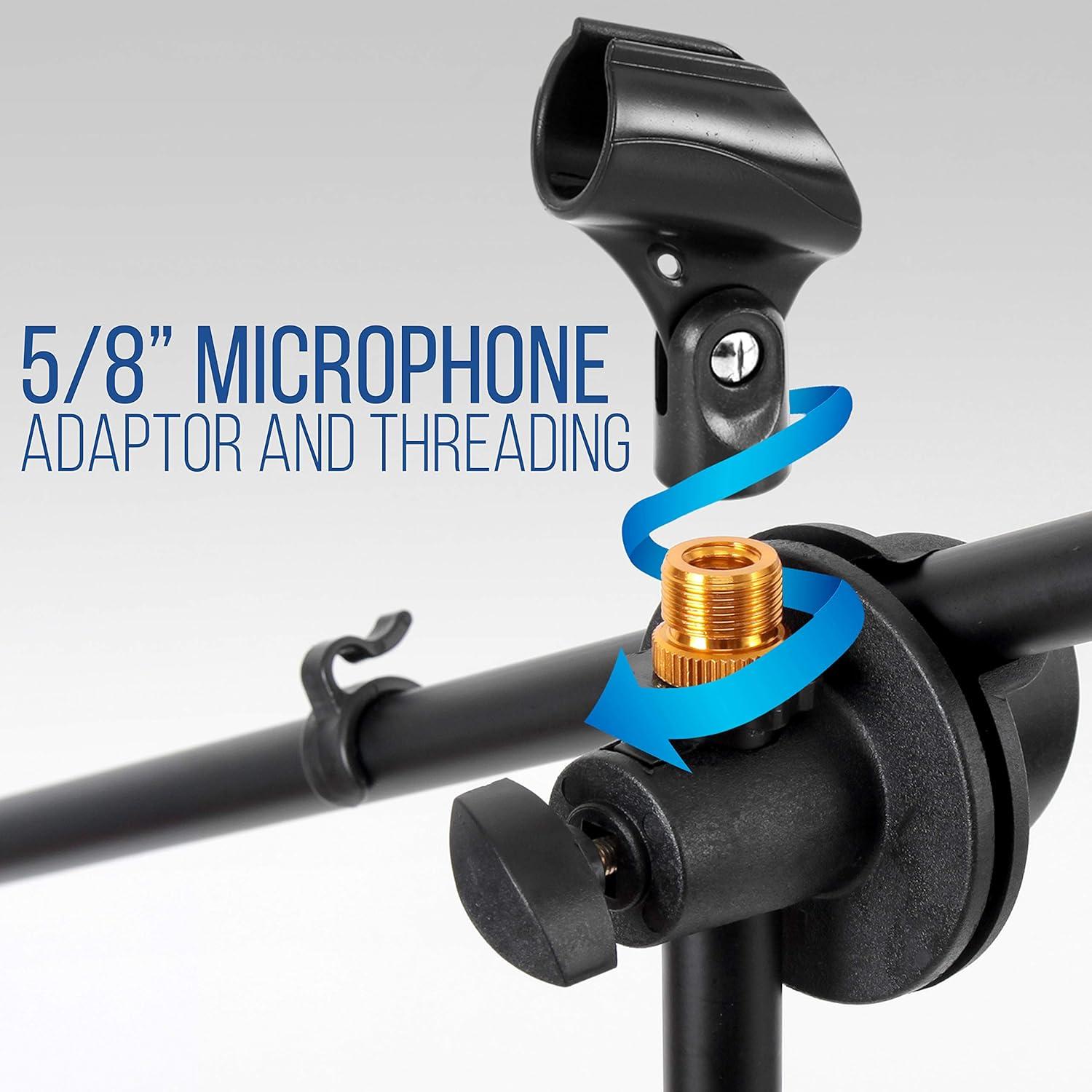 Soporte de Micrófono Tripode Pyle PMKSKT35.5 Ajustable 69.85-132.08 cm