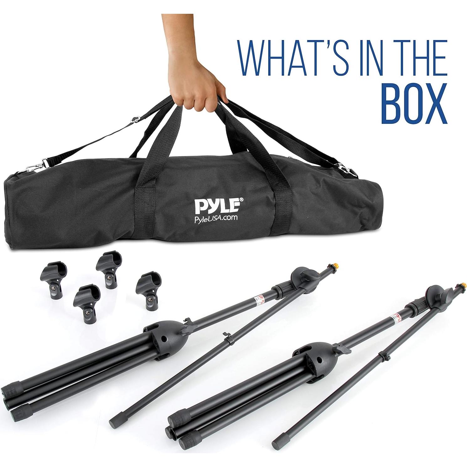 Soporte de Micrófono Tripode Pyle PMKSKT35.5 Ajustable 69.85-132.08 cm