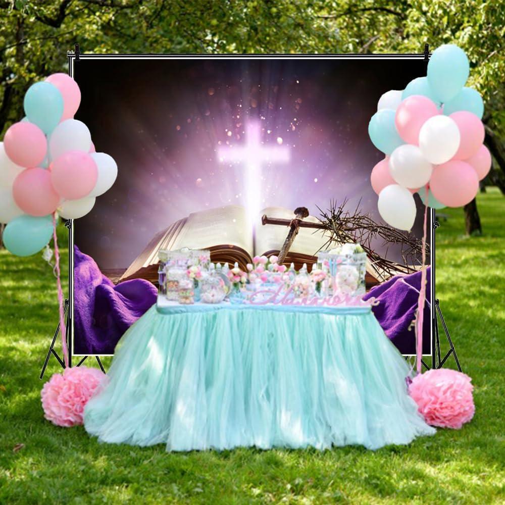 Fondo Fotográfico Cruz Vinilo 3.05x2.44m ZARROUEA