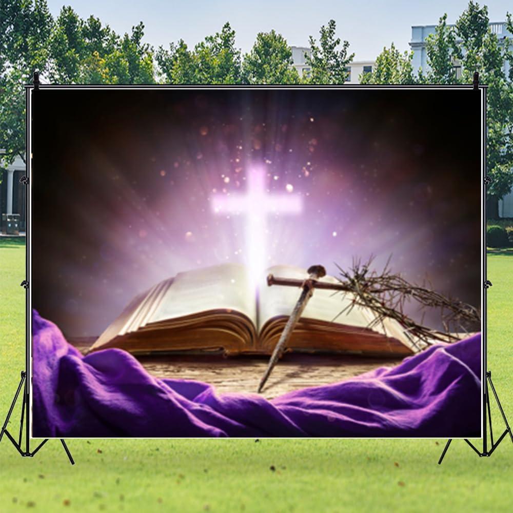 Fondo Fotográfico Cruz Vinilo 3.05x2.44m ZARROUEA