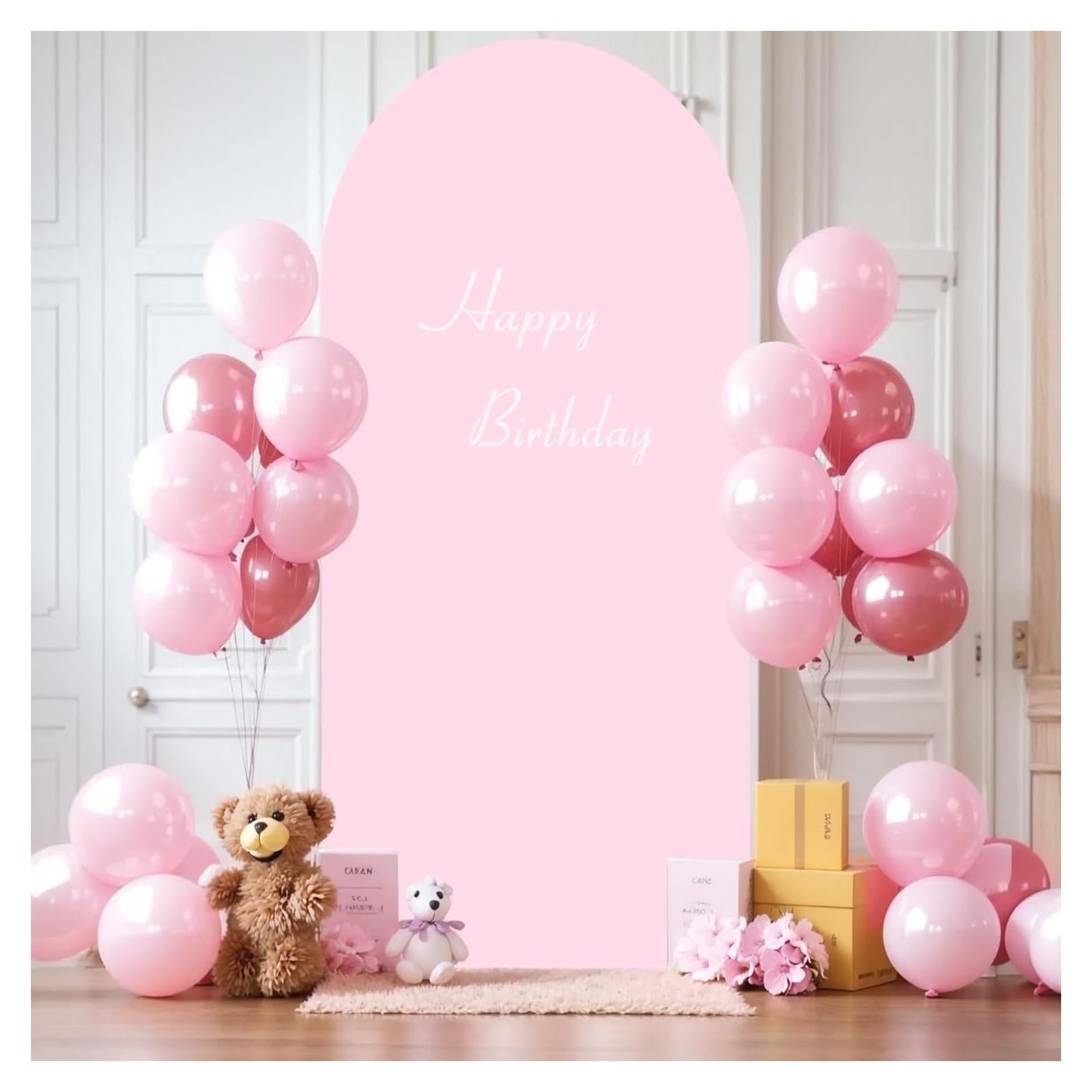 Cubierta de Arco Rosa 6FT Wish Care para Bodas y Fiestas