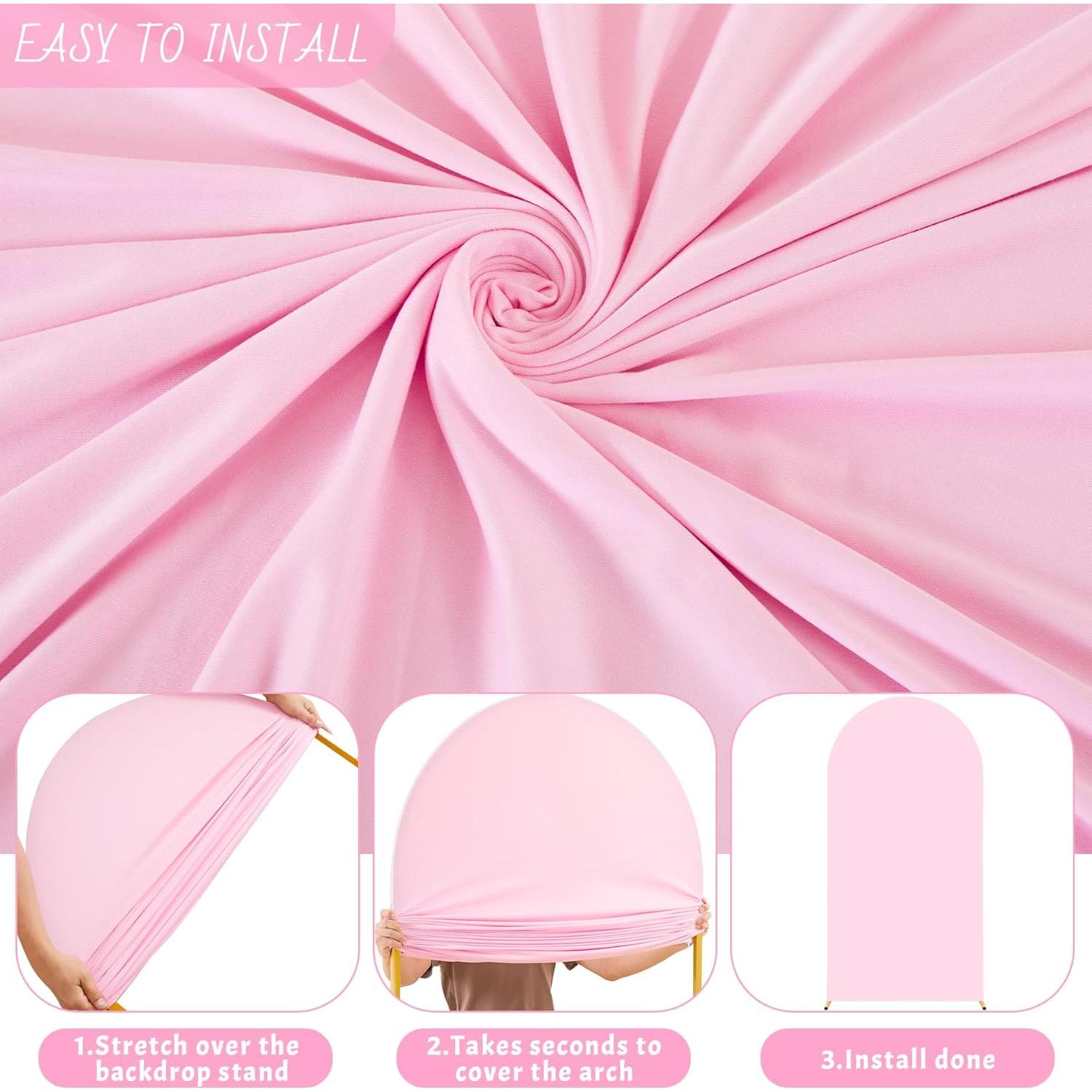 Cubierta de Arco Rosa 6FT Wish Care para Bodas y Fiestas