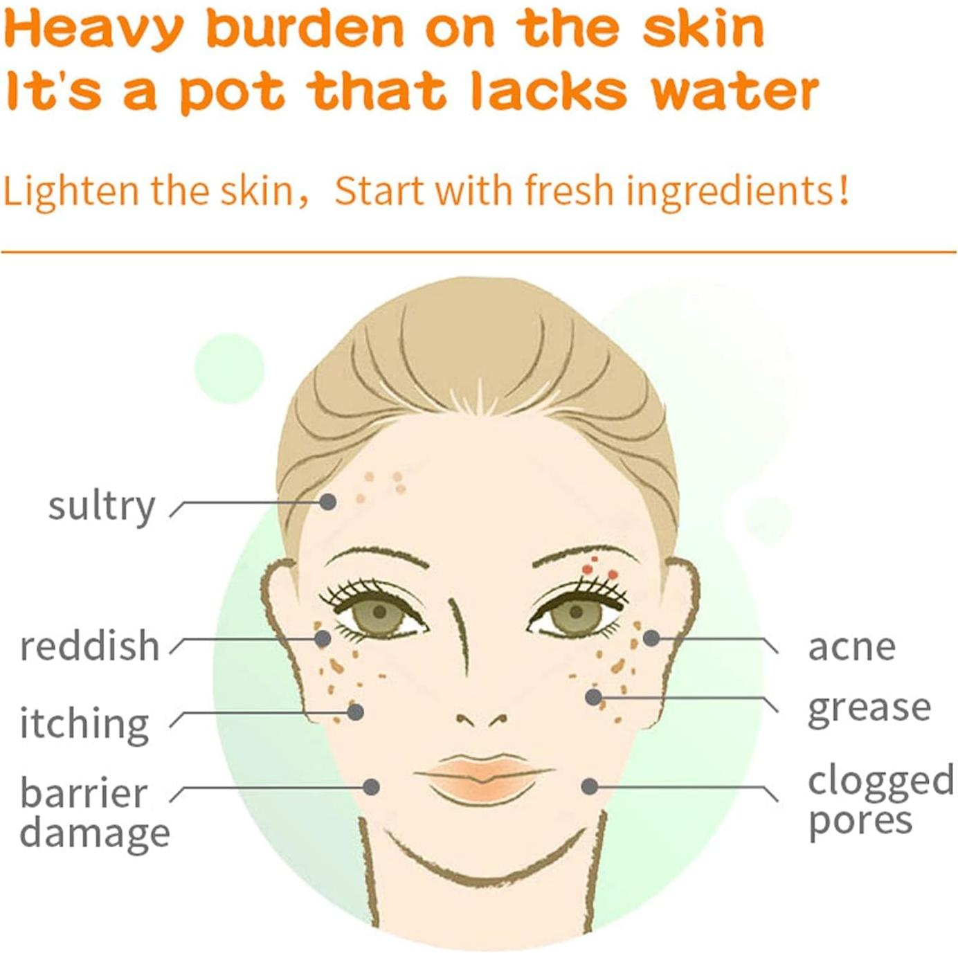 Mascarillas de colágeno MELEELL 36 paquetes hidratantes