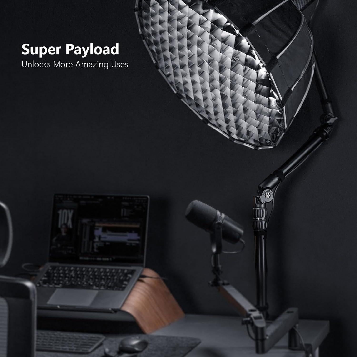 Soporte Mágico de Escritorio RAUBAY para Cámara y Luz