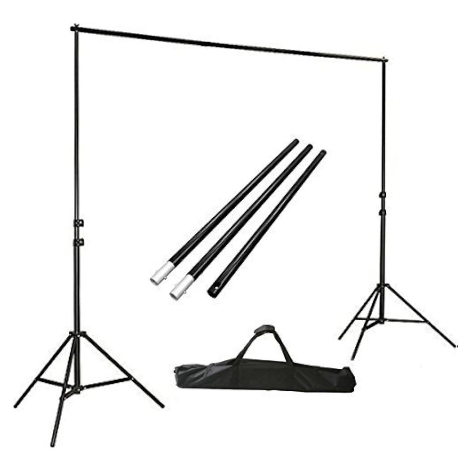 Soporte de Fondo Ajustable ePhotoInc H904B 2.44m Altura