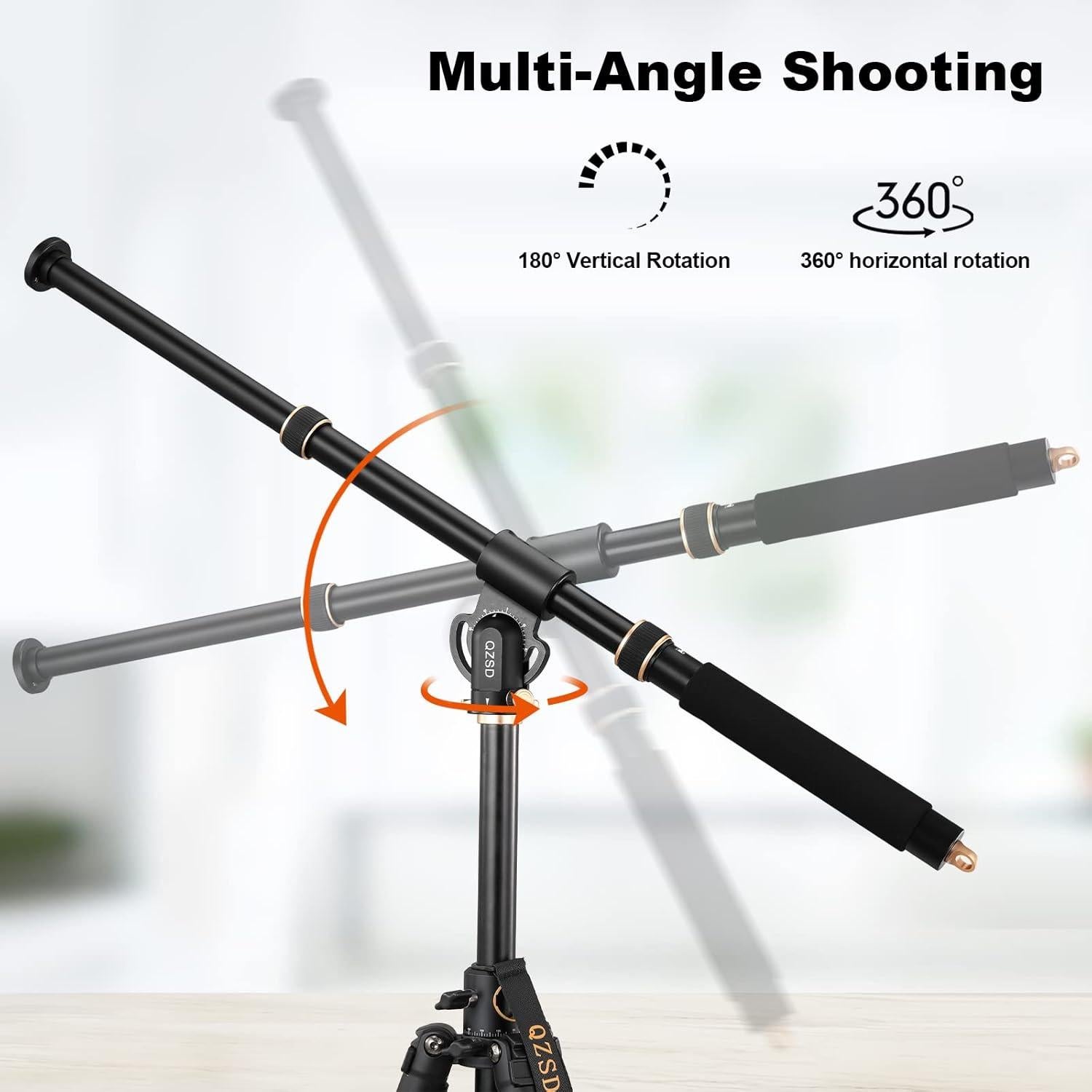 Barra de Brazo Extensible Soonpho QL-02 de Aluminio 46-104 cm