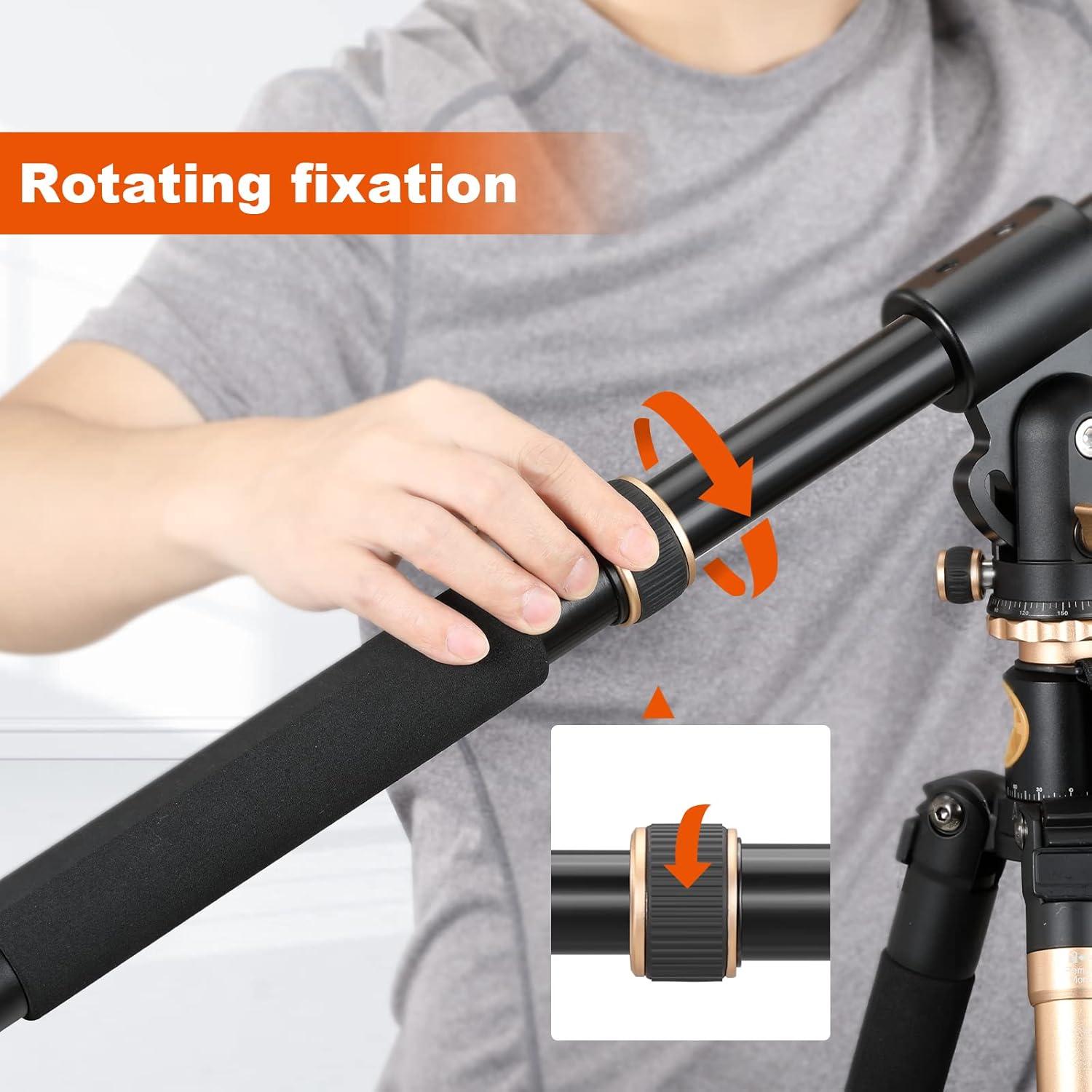 Barra de Brazo Extensible Soonpho QL-02 de Aluminio 46-104 cm