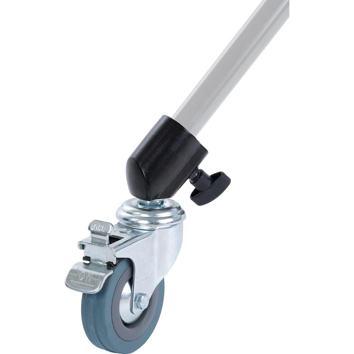 Juego de Ruedas con Bloqueo Flashpoint para Soportes de Luz 22mm