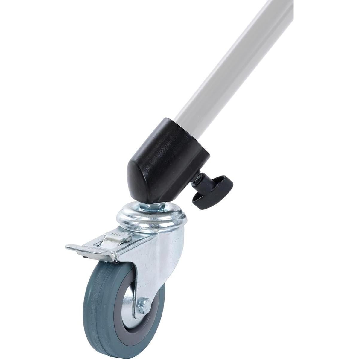 Juego de Ruedas con Bloqueo Flashpoint para Soportes de Luz 22mm