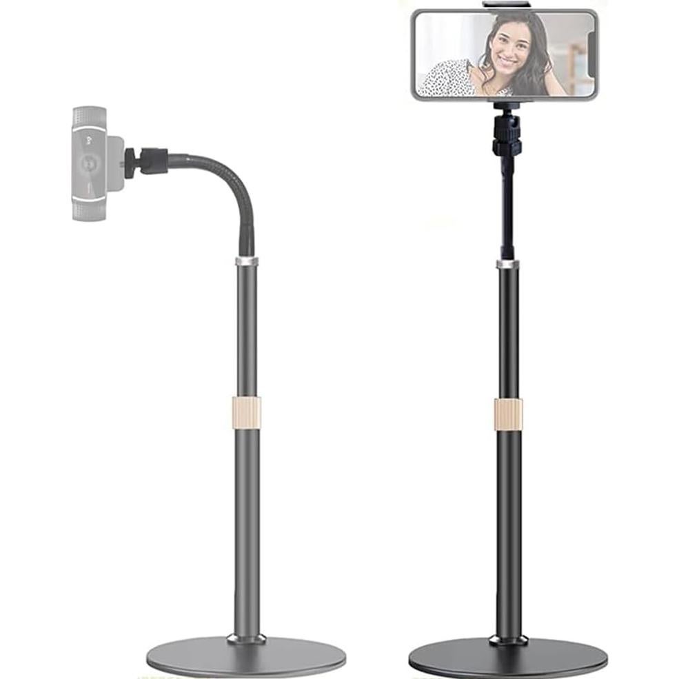 Soporte de escritorio flexible Etubby para teléfono y webcam