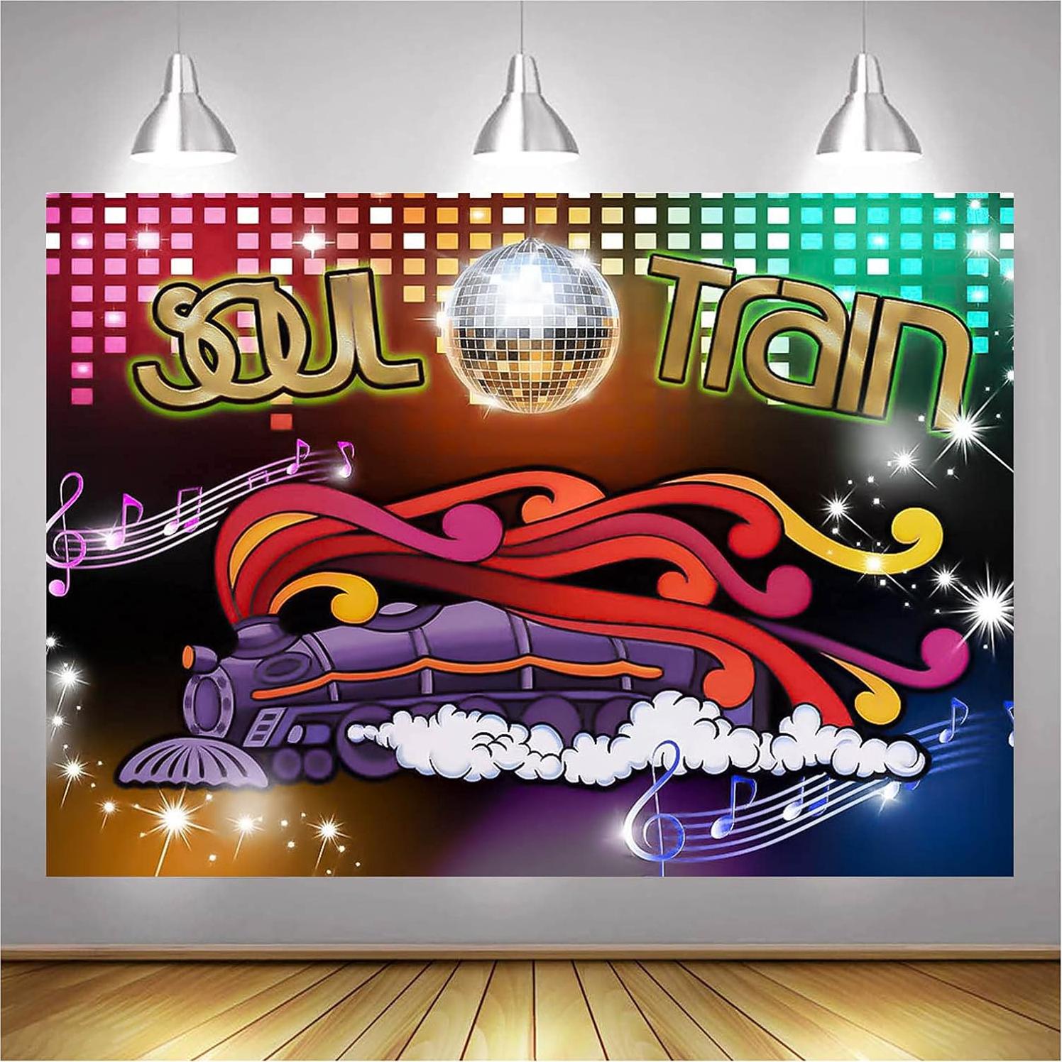 Fondo Fotográfico Neon 70s 80s Qian 150x100 cm Decoración