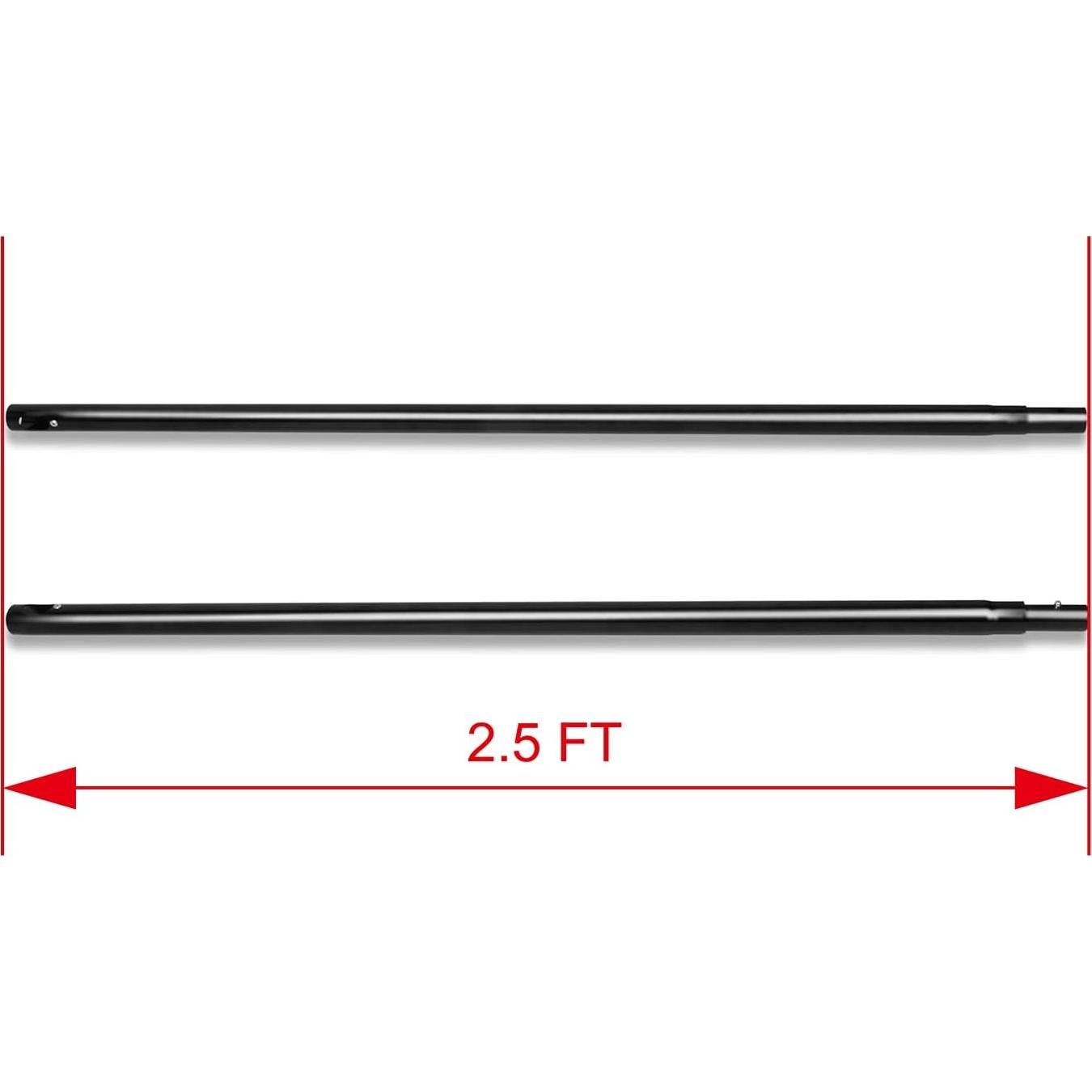 EMART EM-BS2030 Backdrop Support Stand 10 FT Crossbar, Fit Light Stands, Tripod