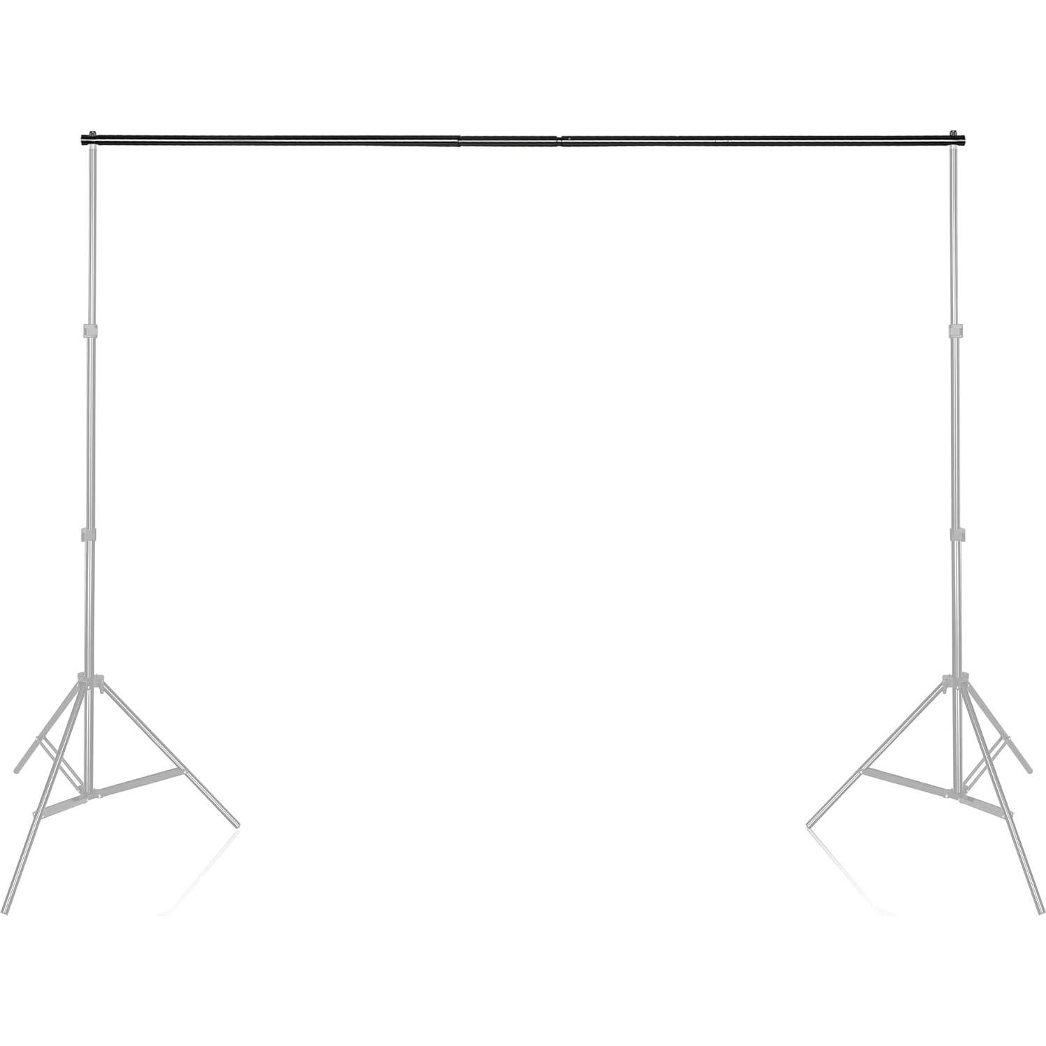 EMART EM-BS2030 Backdrop Support Stand 10 FT Crossbar, Fit Light Stands, Tripod