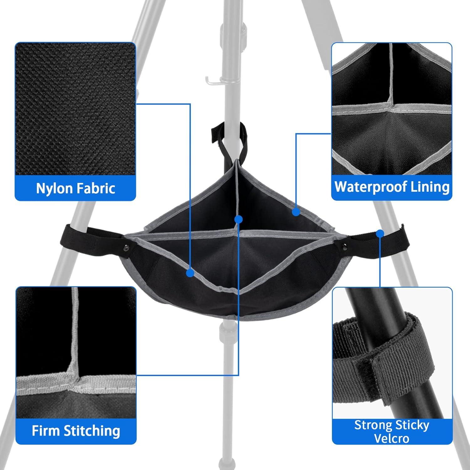 Bolsa de peso para trípode Selens gris 15x13x5cm alta resistencia