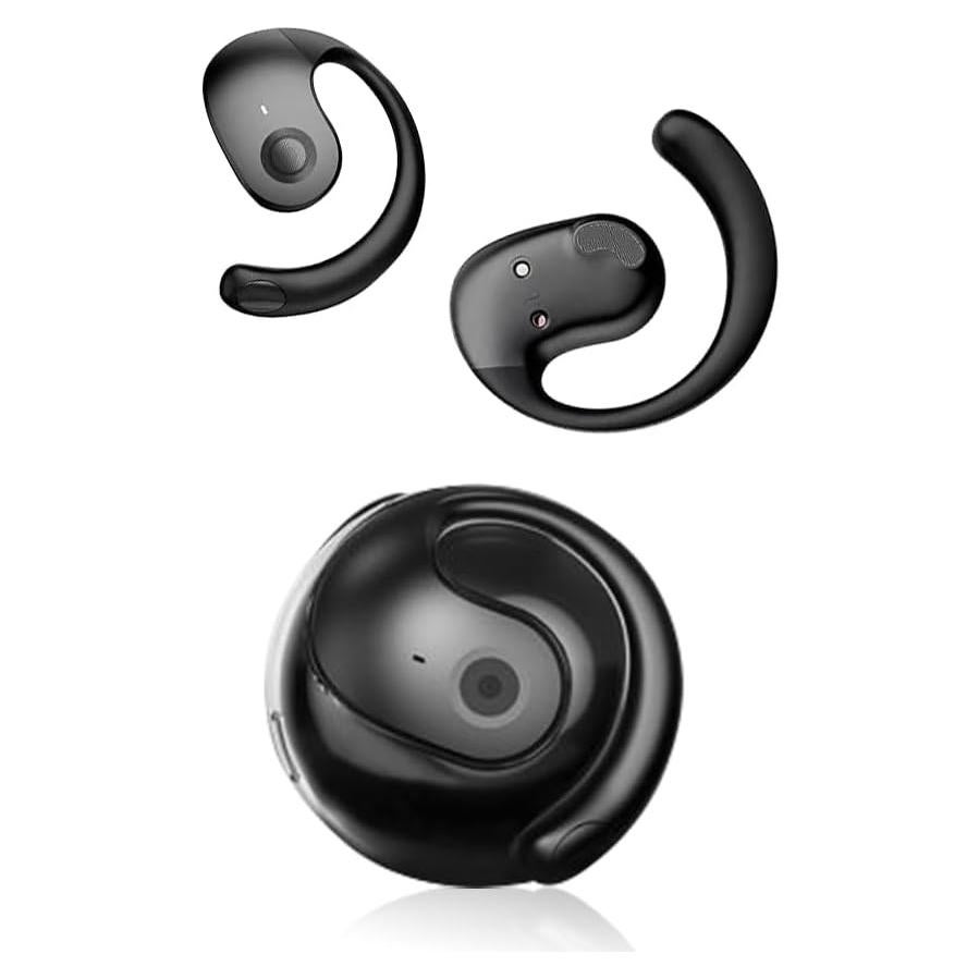 Auriculares Traductores AI OWS 144 Idiomas Bluetooth Negro