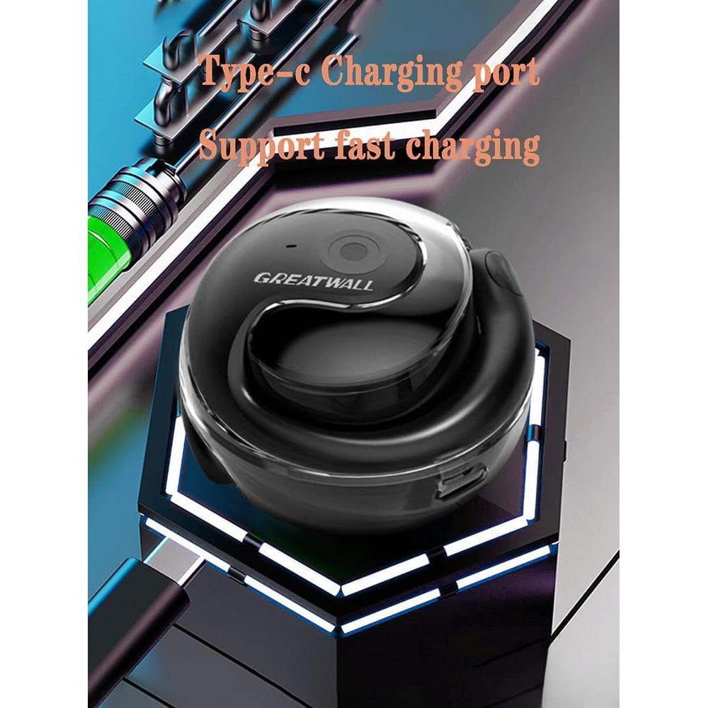 Auriculares Traductores AI OWS 144 Idiomas Bluetooth Negro