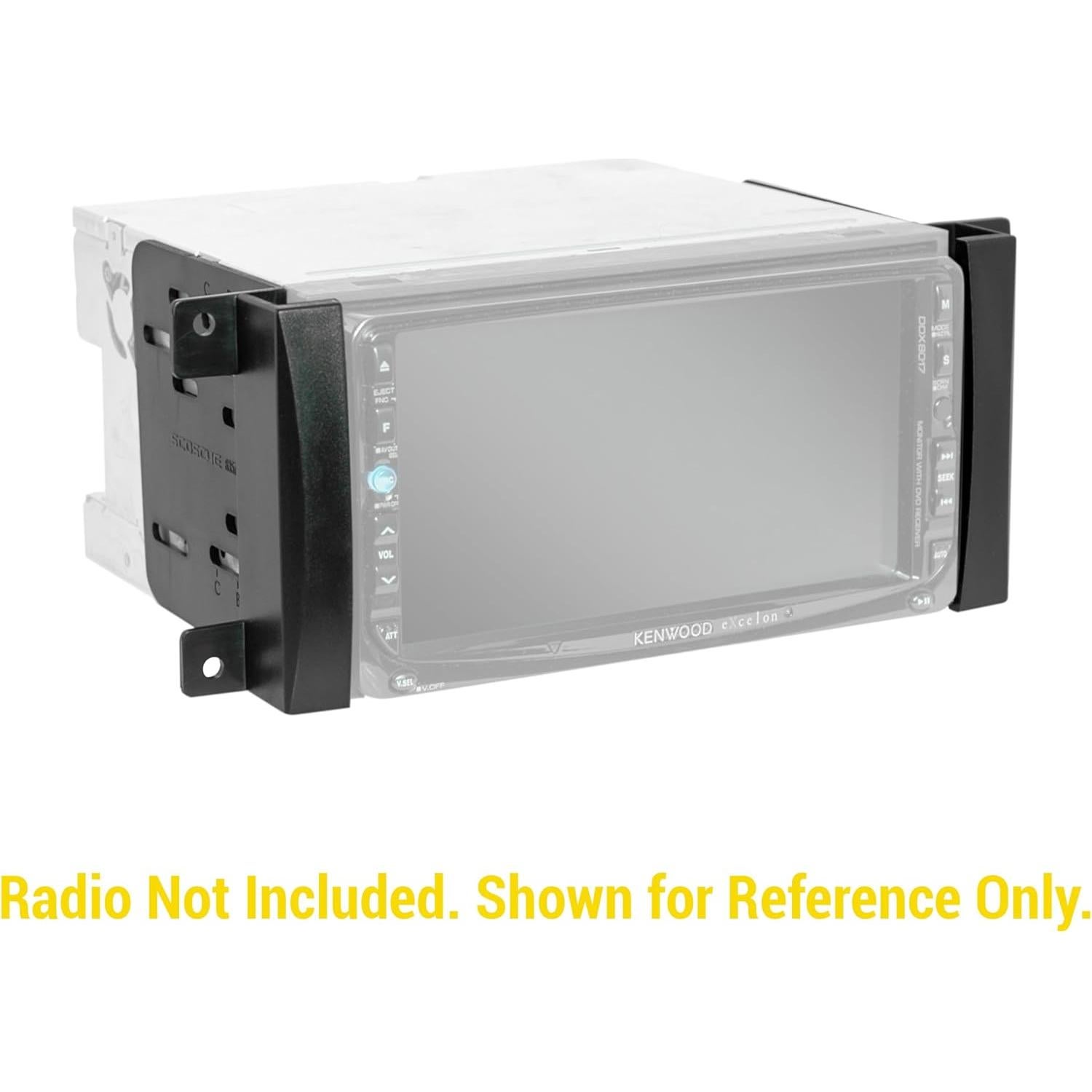 Kit Instalación Radio Doble DIN Scosche CR1291B para Chrysler, Dodge, Jeep, VW