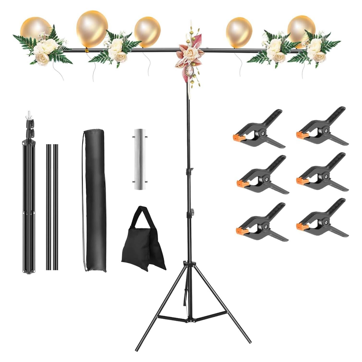 Soporte de Fondo Ajustable iMounTEK 1.49x1.98m con Accesorios