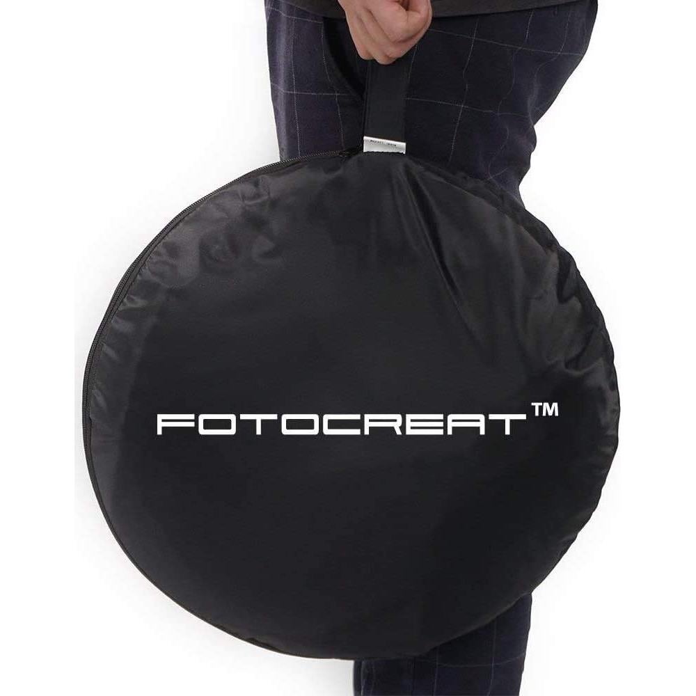 FOTOCREAT Pantalla Verde y Azul 5x6.5ft Plegable 2 en 1