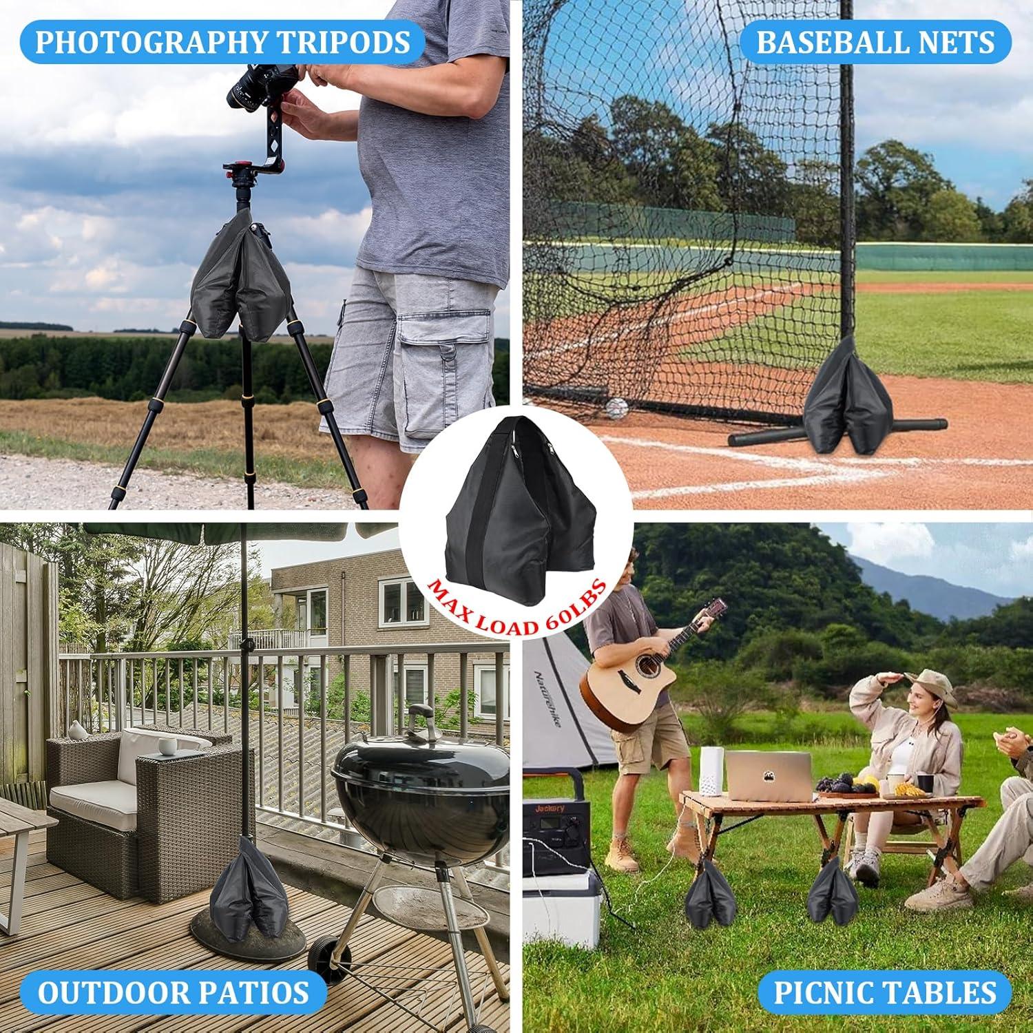 Sacos de Arena para Fotografía NVAAV Set de 2 27kg 1680D