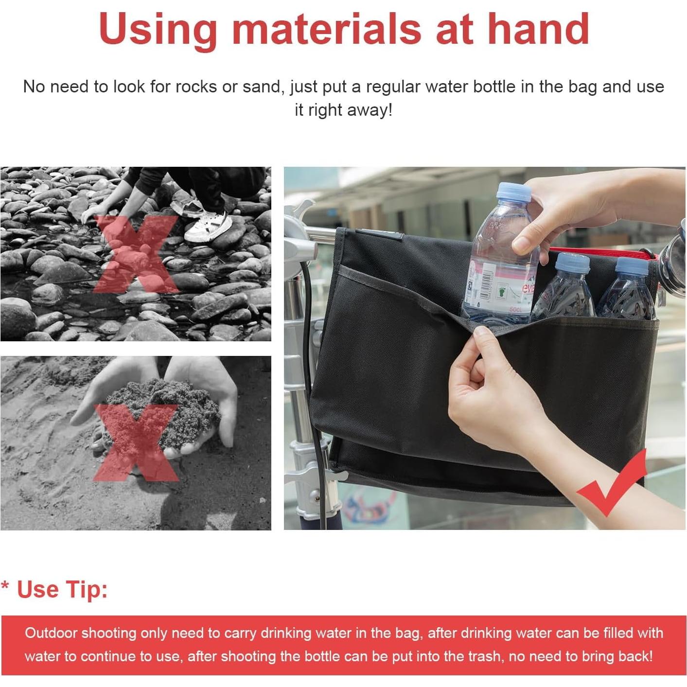 Bolsa de Peso FOMITO con Múltiples Bolsillos 0.41kg