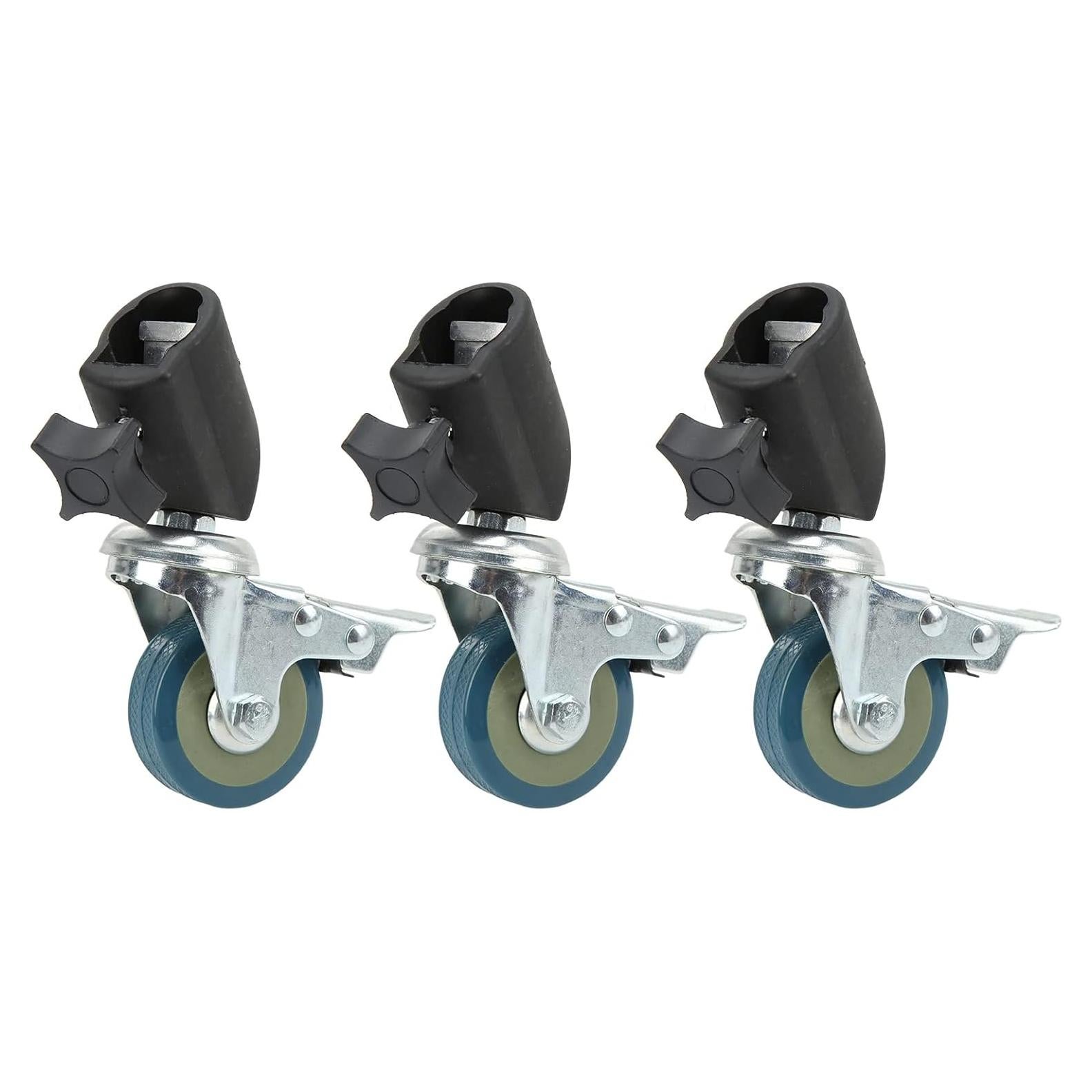 Juego de Ruedas Giratorias Archuu 50mm para Soporte de Luz 3pcs