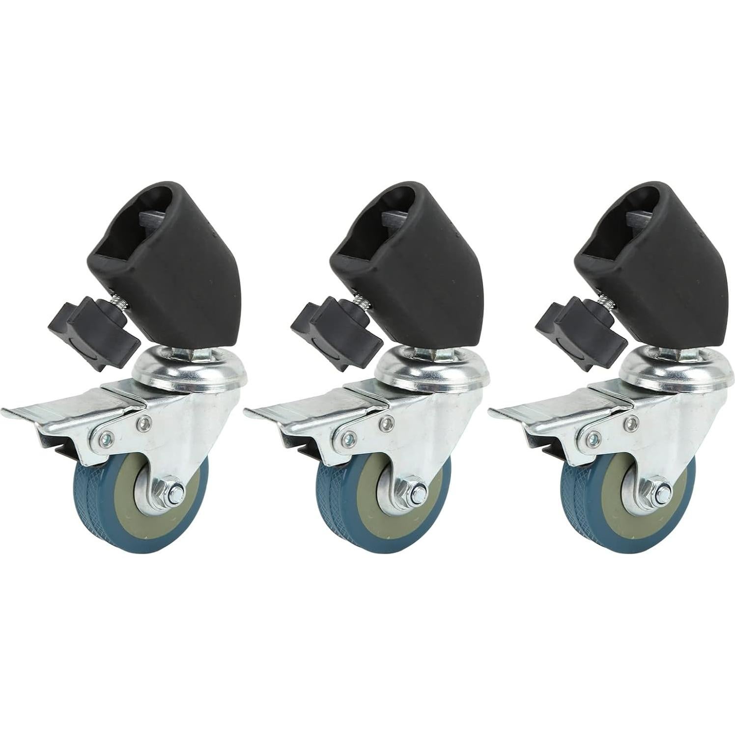 Juego de Ruedas Giratorias Archuu 50mm para Soporte de Luz 3pcs