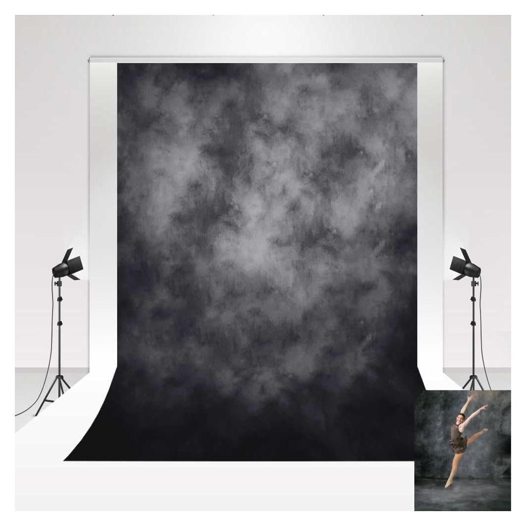 Fondo de Retrato Microfibra Kate 1.5x2.2m Gris Medio