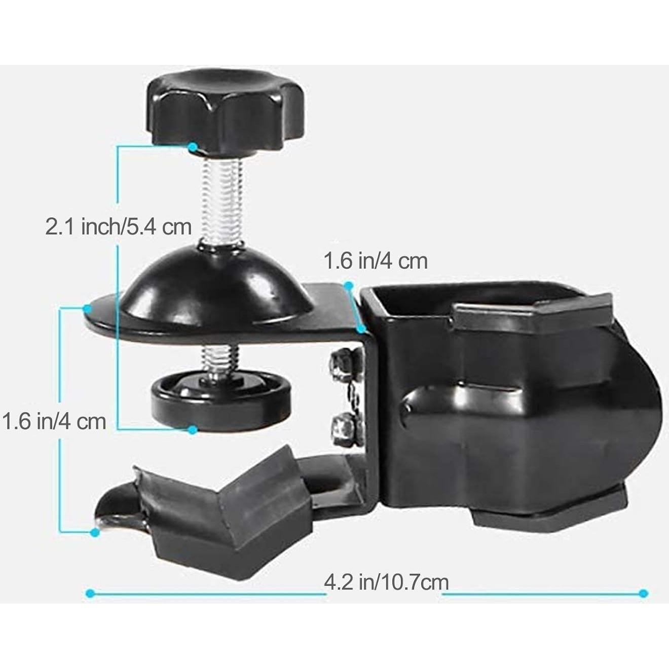 Soporte de Montaje Abrazadera Doble U Selens 2 Piezas Metal