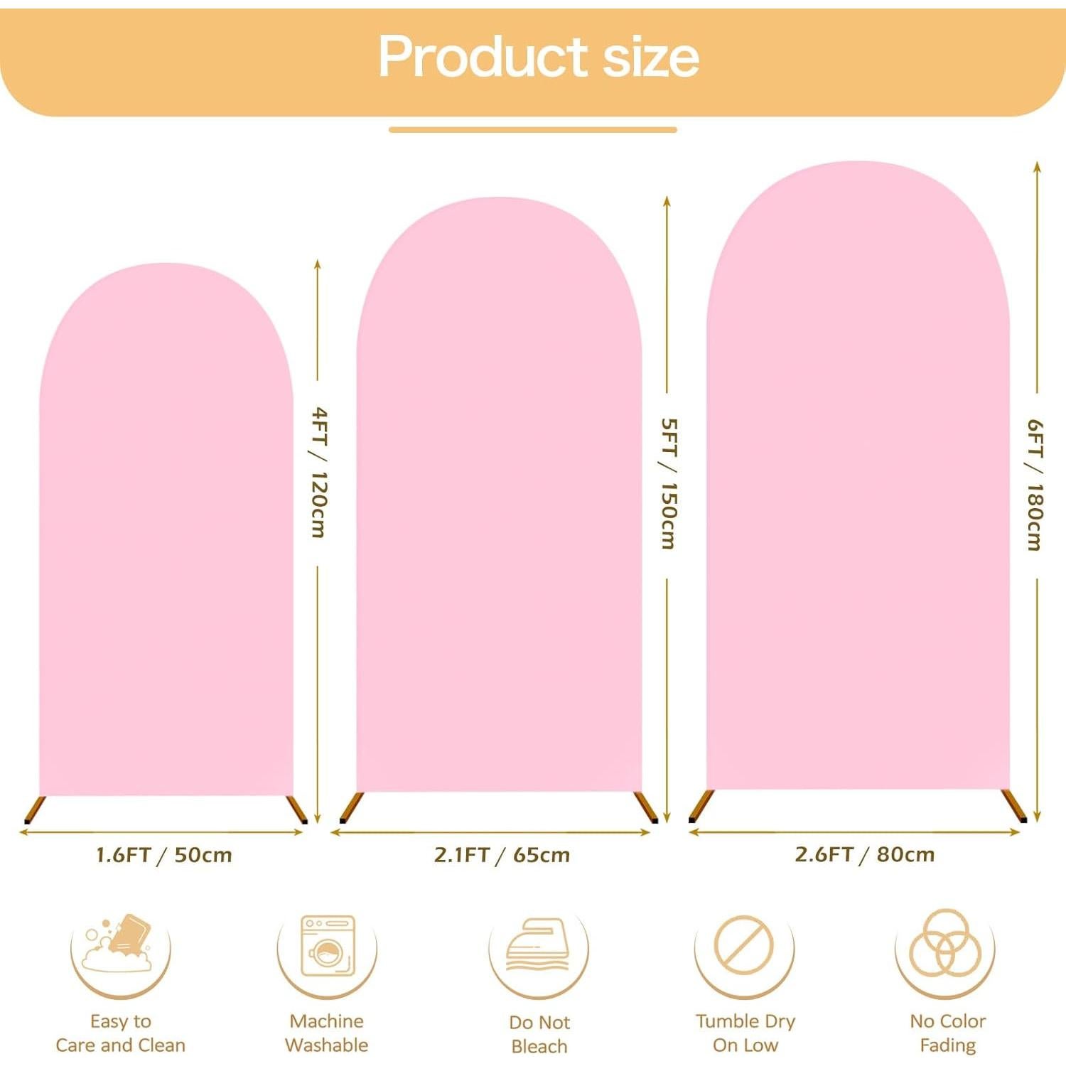 Cubiertas de Fondo Redondas 2 en 1 OurWarm Rosa y Azul 4FT-6FT