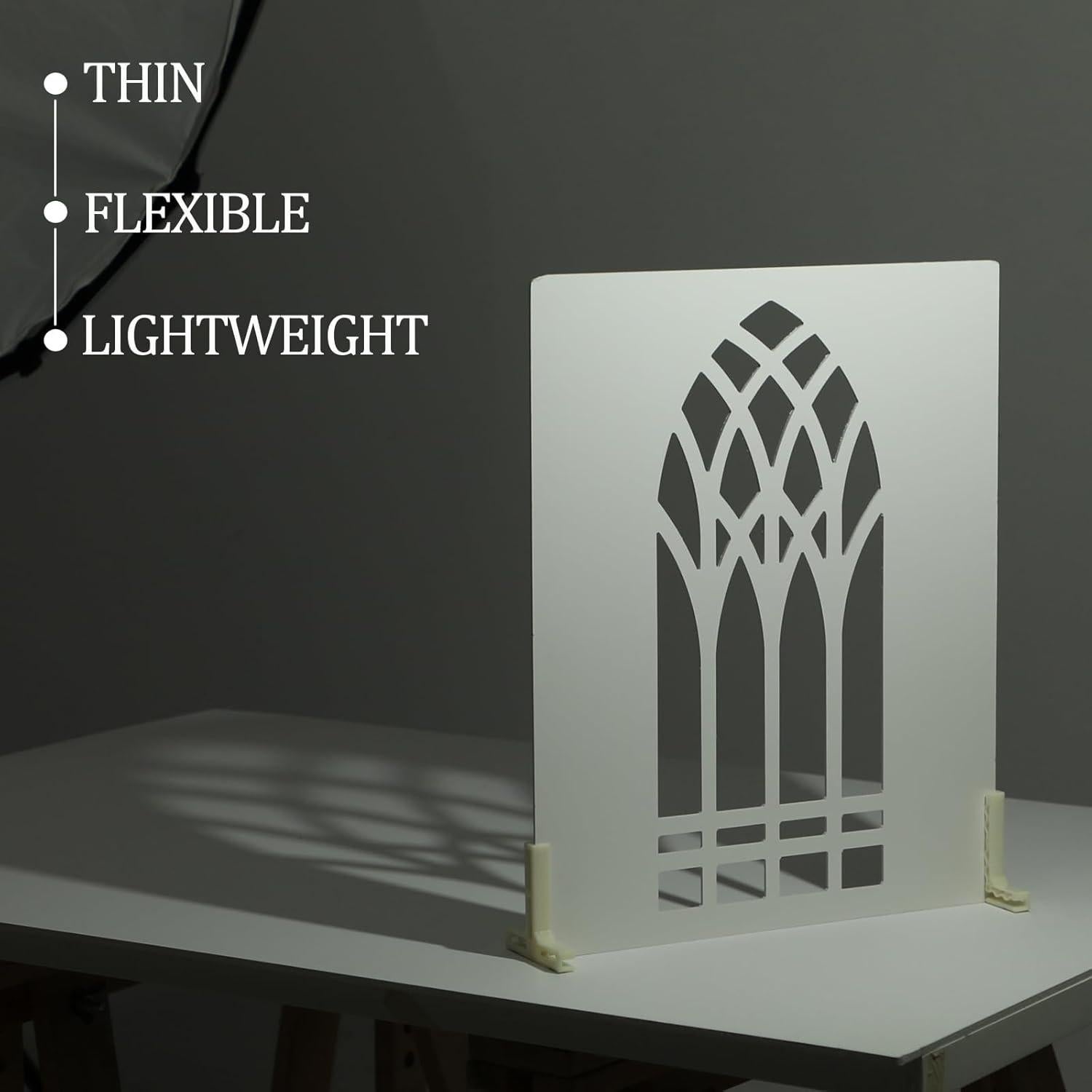 6 Tableros de Sombra para Fotografía MDAOCRY 30x40 cm PVC