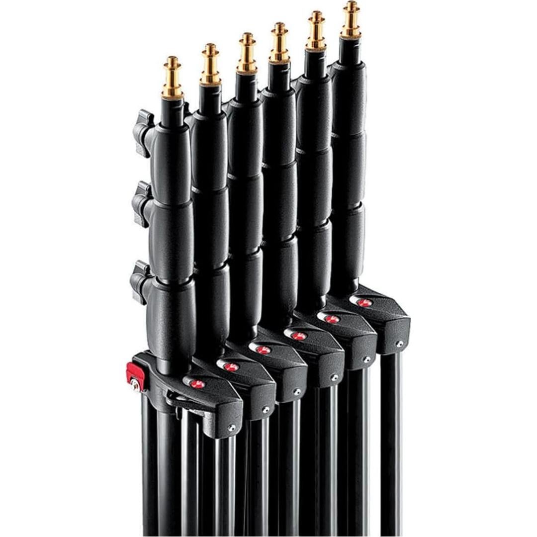 Soporte de Luz Manfrotto 1004BAC - Paquete de 3, 3.66m