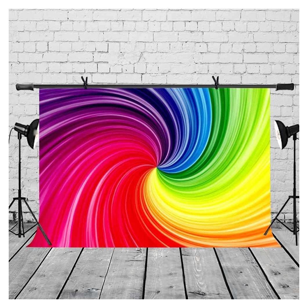 Fondo de Fotografía Artístico Gradiente Arcoíris 240x180cm