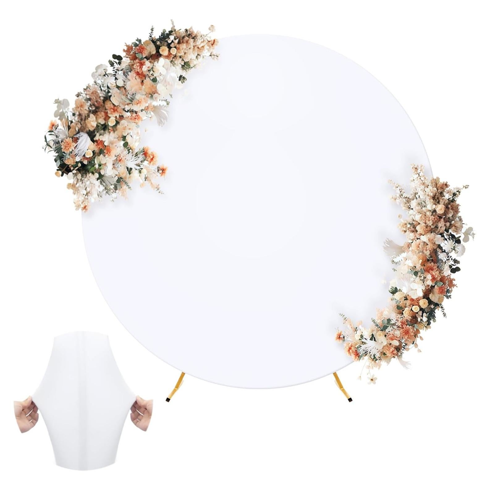 Cubierta de fondo redonda doble cara 2m GUANSEN blanca