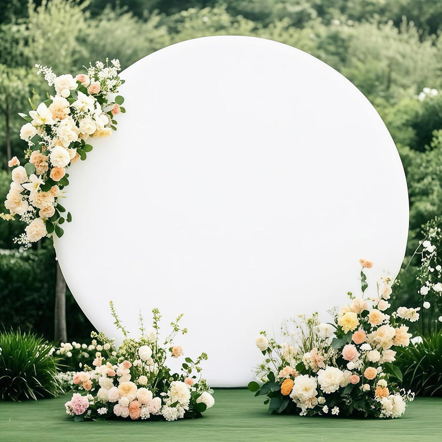 Cubierta de fondo redonda doble cara 2m GUANSEN blanca