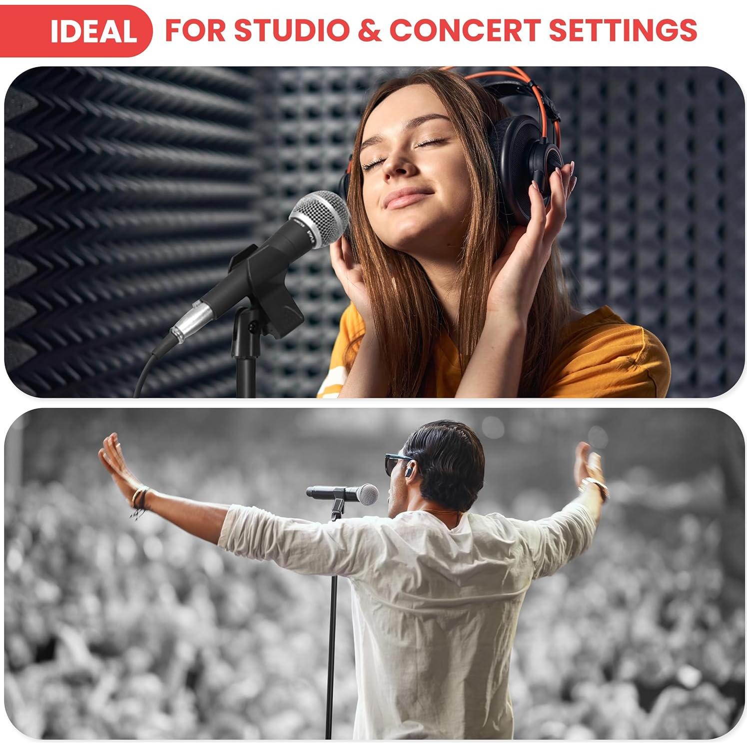 Soporte de Micrófono Ajustable Pyle PMKS51 91.9-161.7 cm