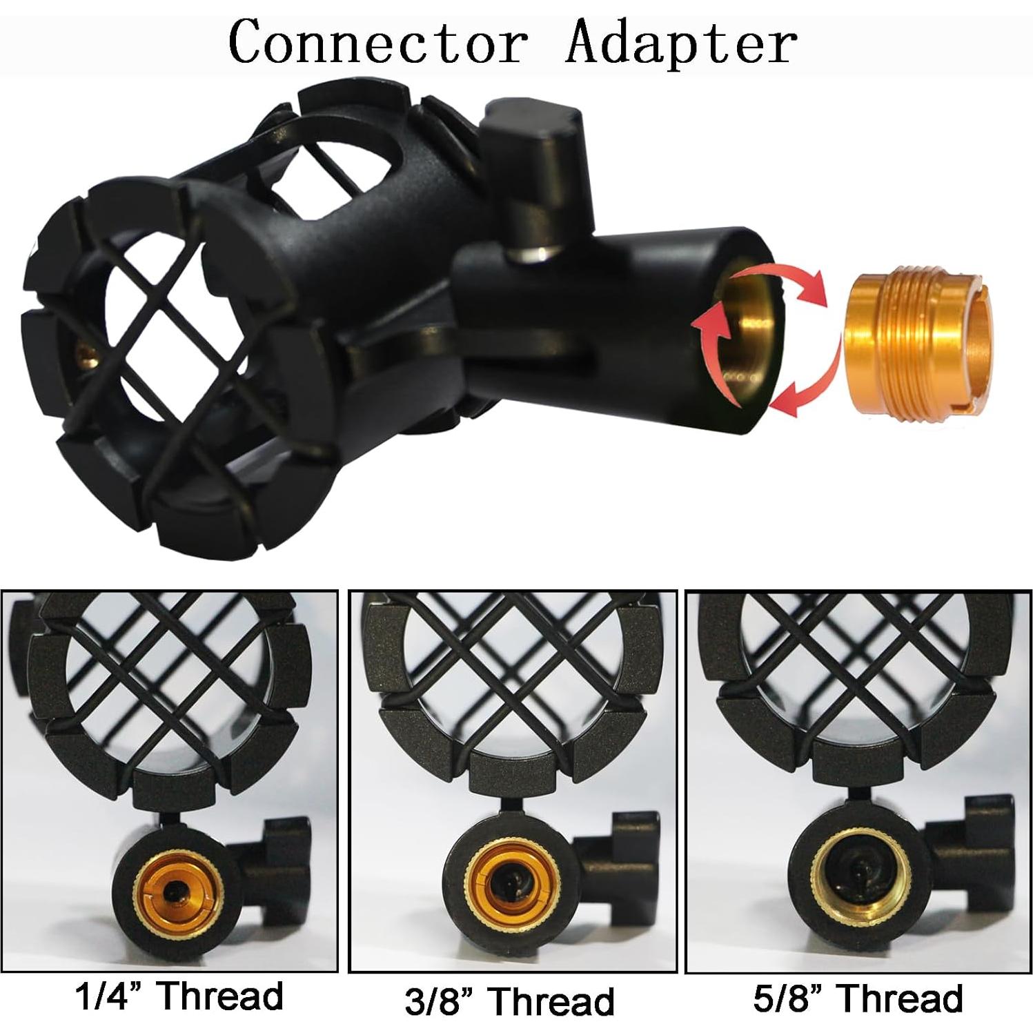 Soporte de micrófono Antivibración Eggsnow Universal 58g