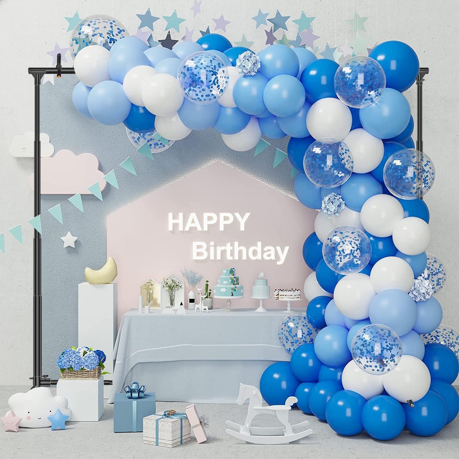 Soporte de fondo ajustable MsMk 3.05x2.13m con ruedas