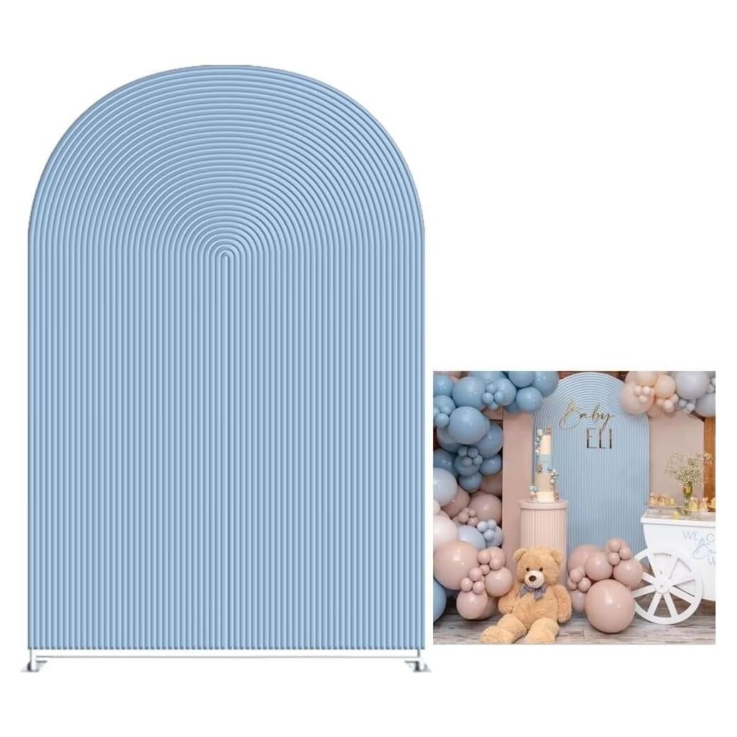 Cubierta de Fondo Arqueado KONPON 120x210cm Ondas Azules