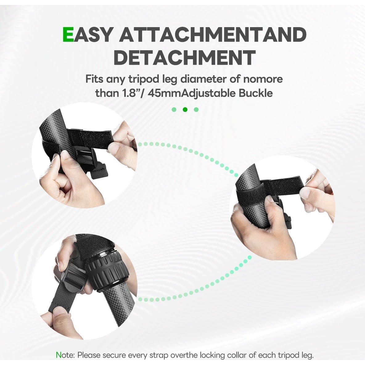 Bolsa de Piedra para Trípode FANAUE TS-01, 130g, Ajustable