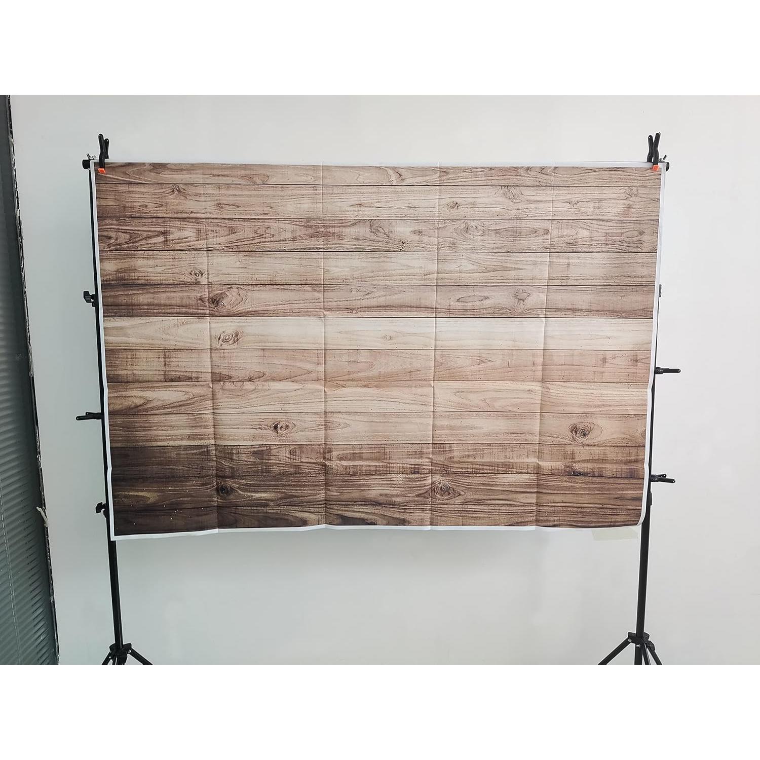 Fondo de Fotografía de Madera Retro BINQOO 2.1x1.5m Vinilo