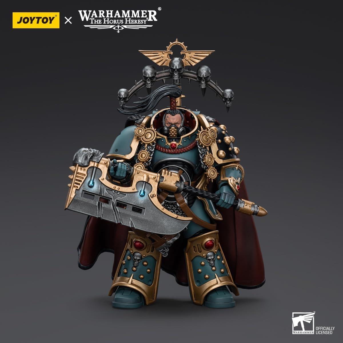 Figura de Acción JOYTOY Warhammer Hijos de Horus Praetor 1/18