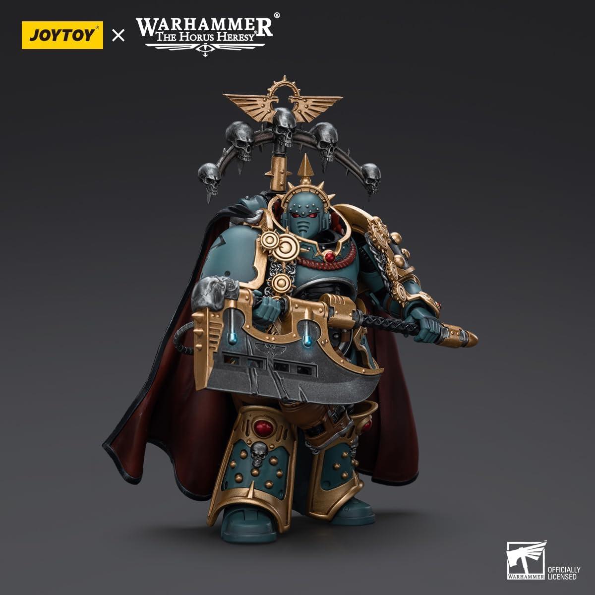 Figura de Acción JOYTOY Warhammer Hijos de Horus Praetor 1/18