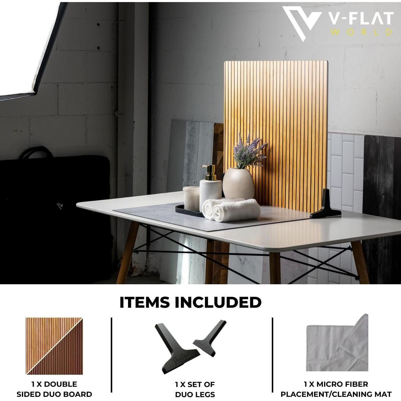 Fondo de Fotografía V-FLAT WORLD Duo Board 61x61 cm