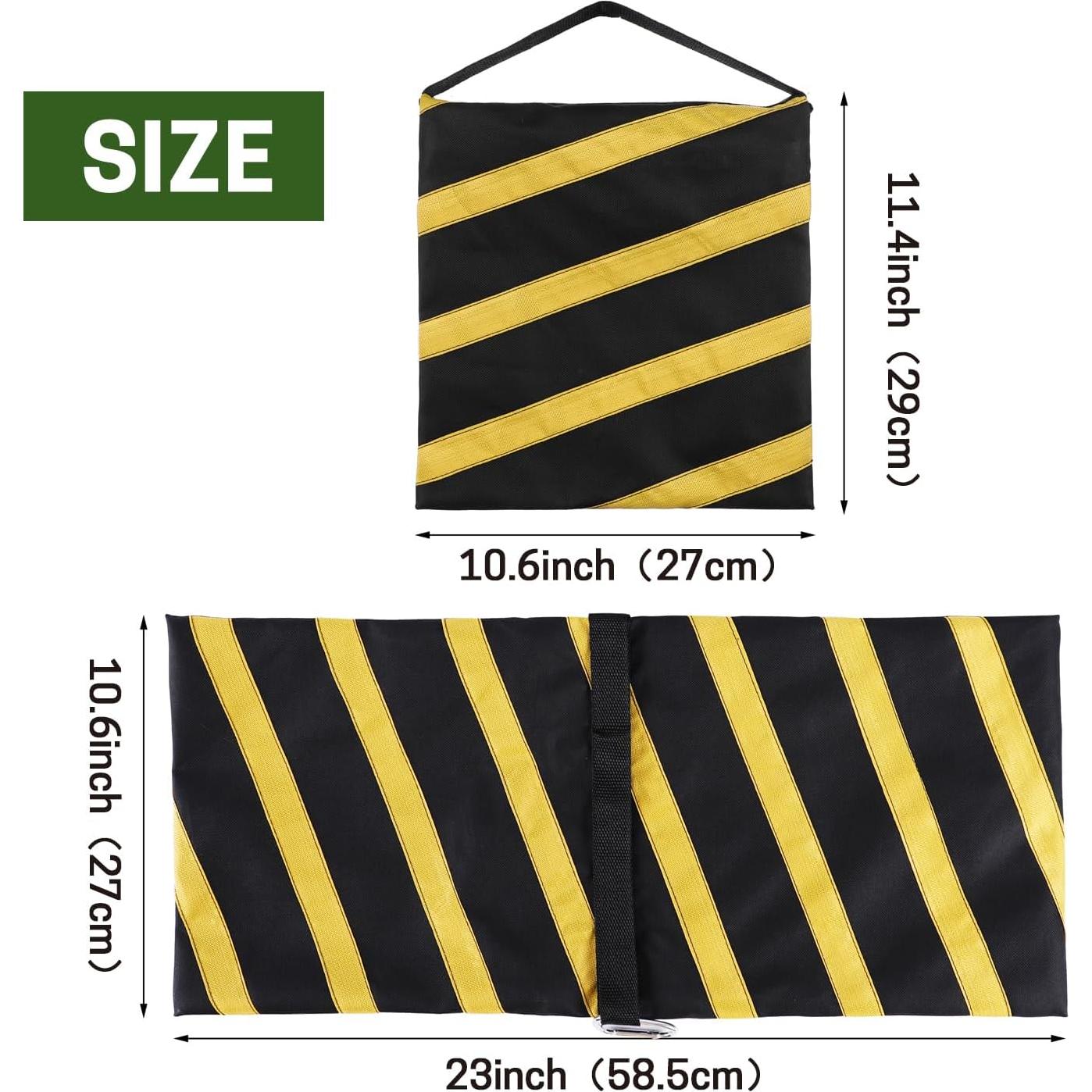 Bolsas de Arena ZELARMAN para Fotografía 2 Unidades 4.54 kg