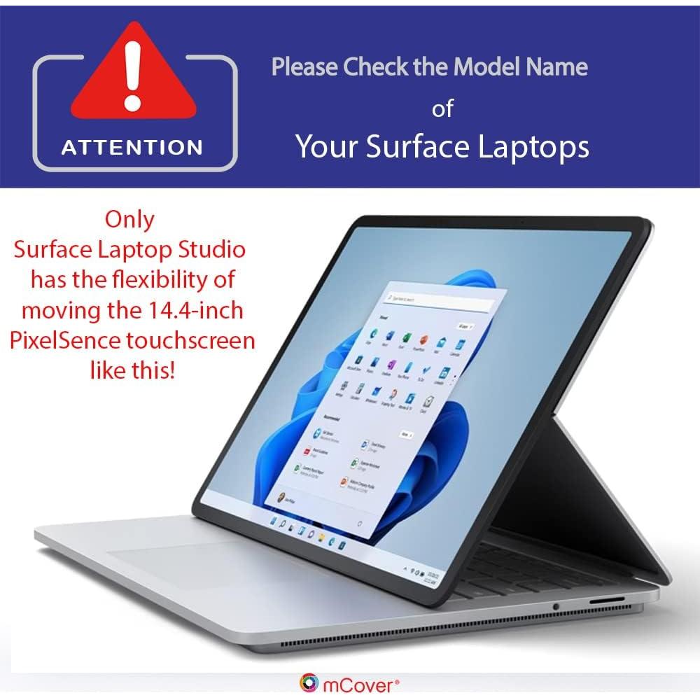 Funda mCover para Microsoft Surface Laptop Studio 14.4" Púrpura