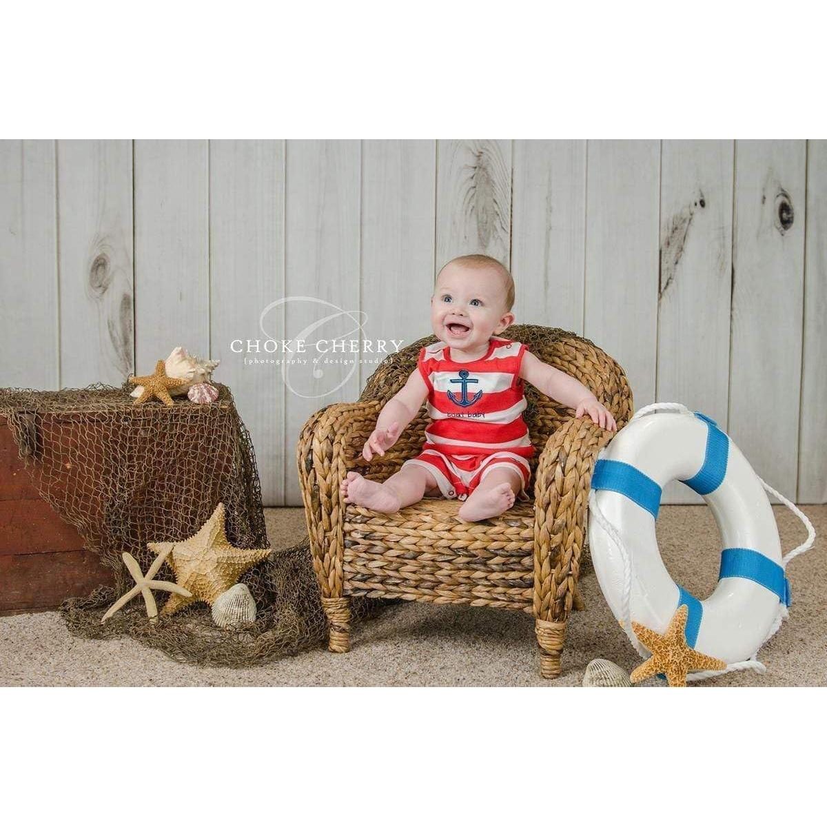 Fondo de Microfibra Kate 3.05x1.98m Madera Blanca Vintage