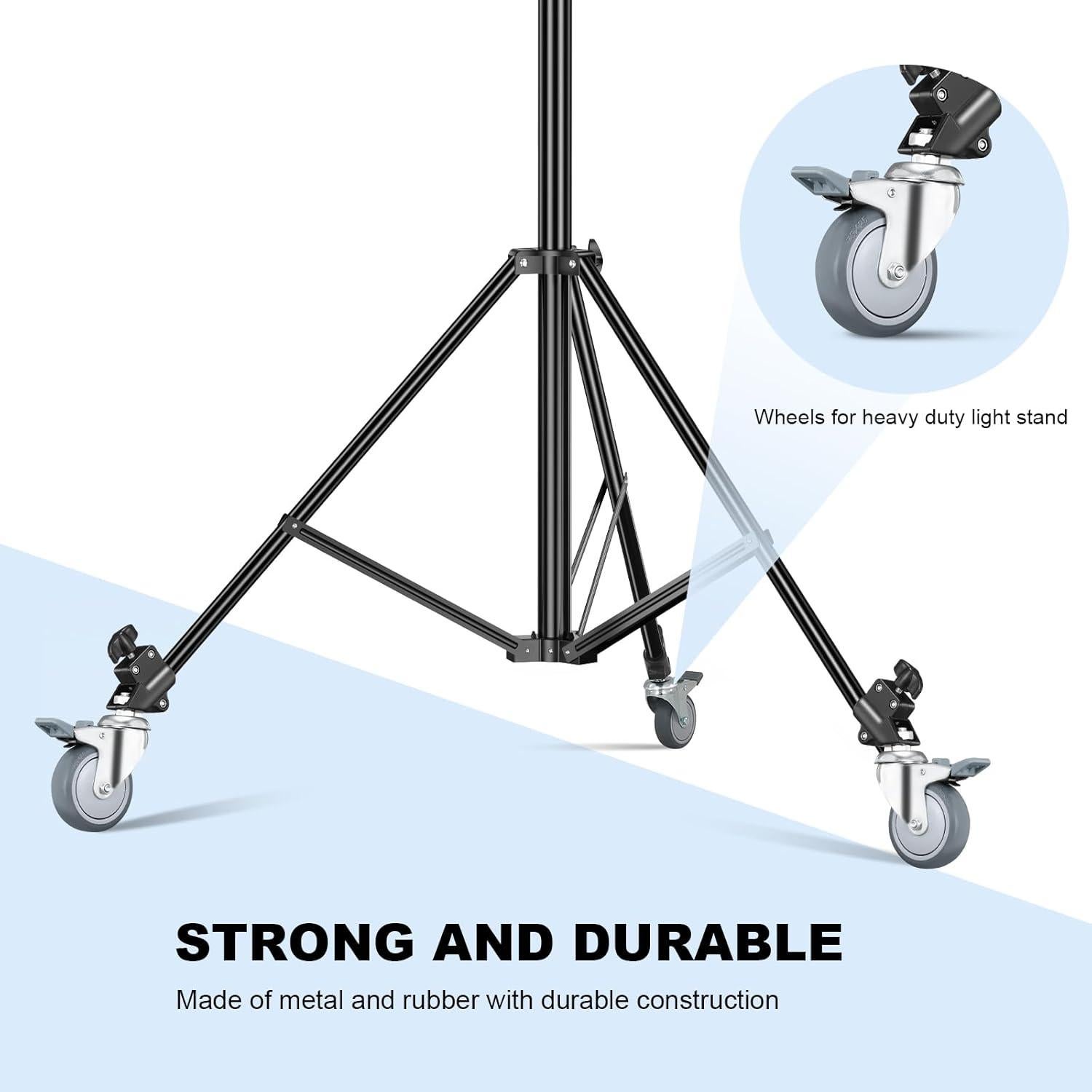 Ruedas Giratorias Profesionales Soonpho 3 Paquetes 22mm