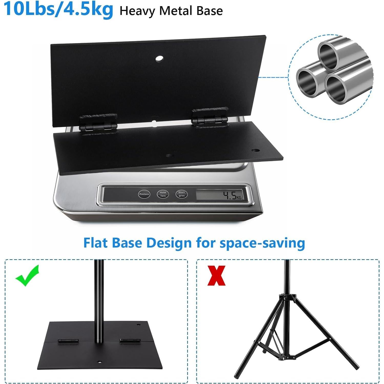 Soporte de Fondo Ajustable SLOW DOLPHIN 3x2.6m con Base de Acero