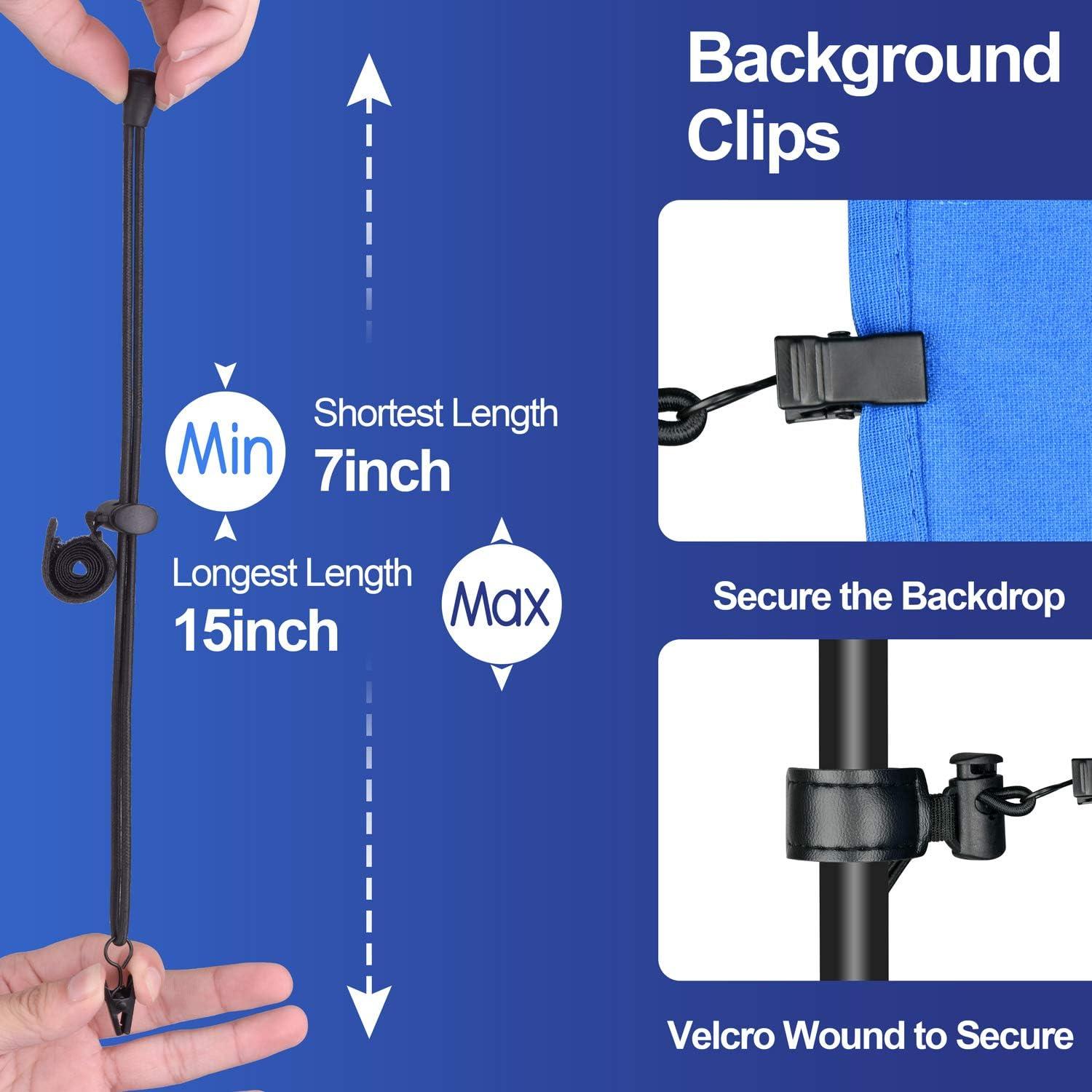 Fondo de Pantalla Azul EMART 1.83 x 2.74 m para Streaming
